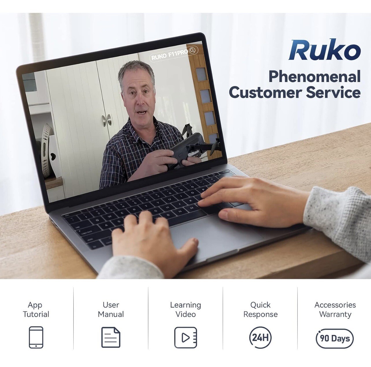 Ruko F11PRO Drone 4K Quadcopter