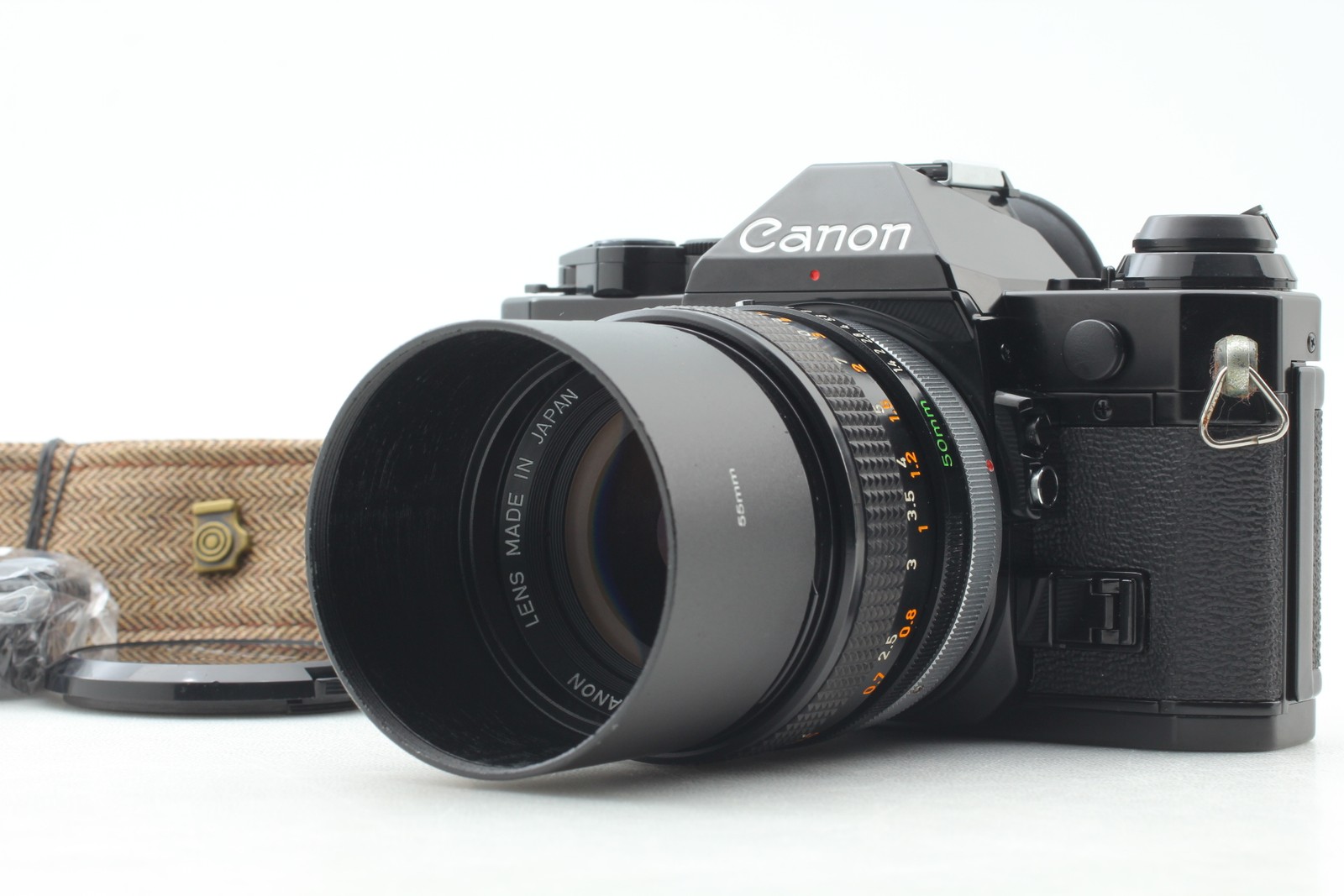 [Near MINT] Canon AE-1 Program 35mm Film Camera FD S.S.C SSC 50mm 1.4 From JAPAN