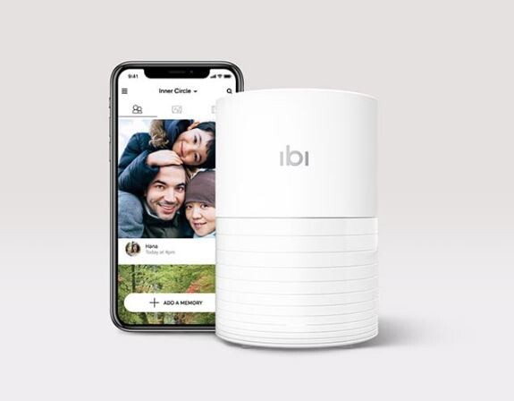 ibi The Smart Photo/Video Manager 1tb capacity – White, Brand New, Unopened