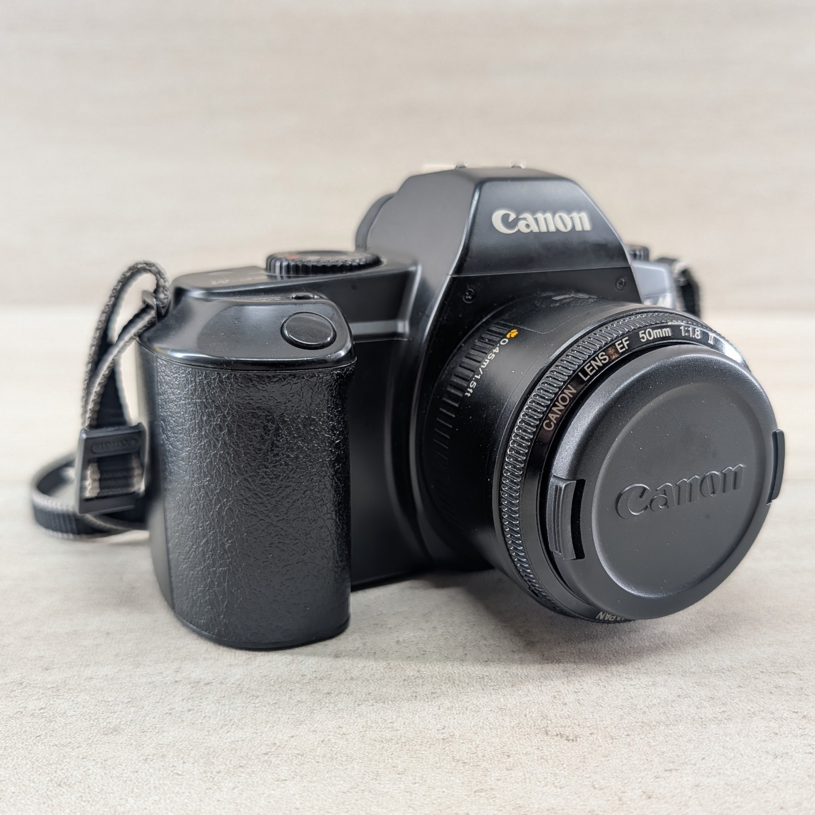 Canon EF-M 35mm SLR Film Camera Body & Canon EF 50mm 1:1.8 II Lens 50mm New Batt
