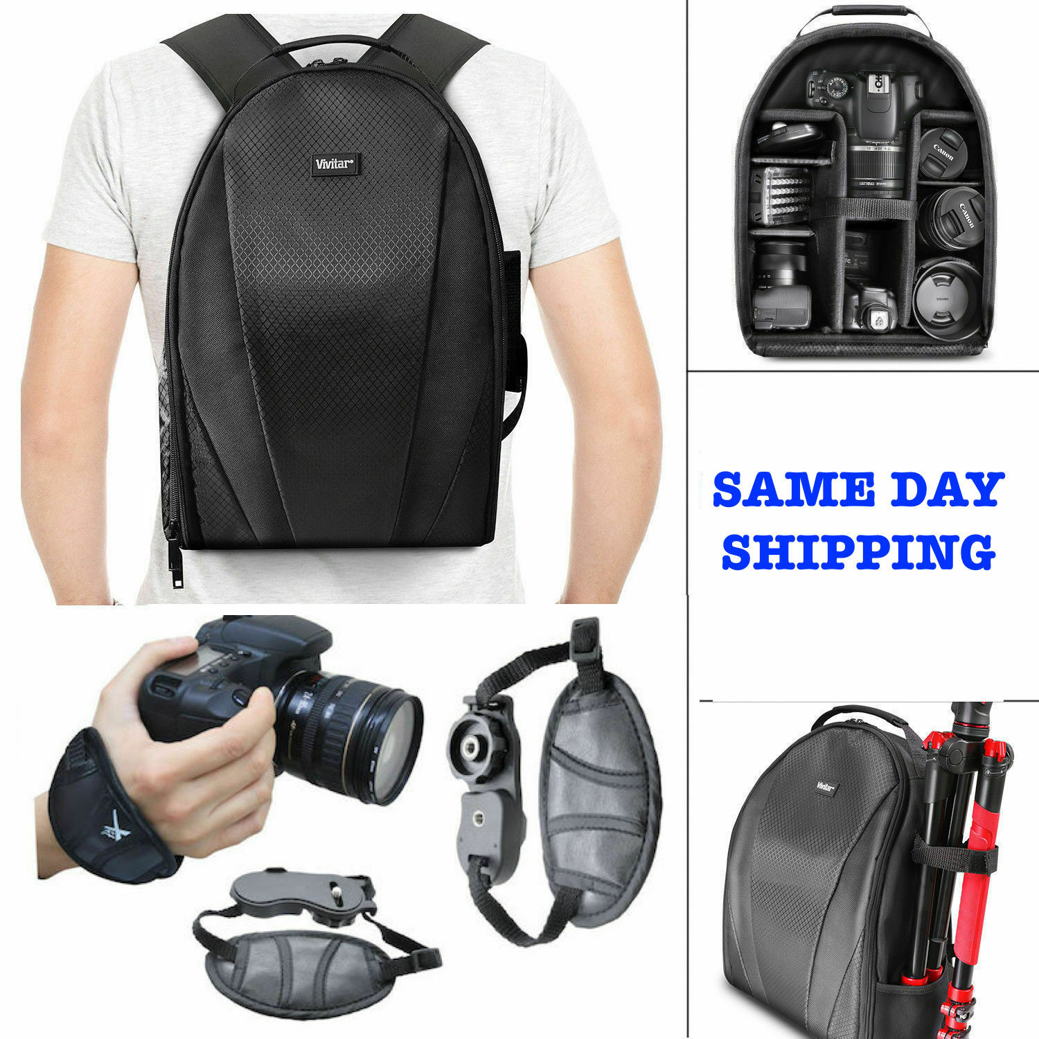 PRO 500-1000MM TELCOPIC LENS + BACKPACK FOR NIKON D3100 D3200 D3300 D5000 D5100