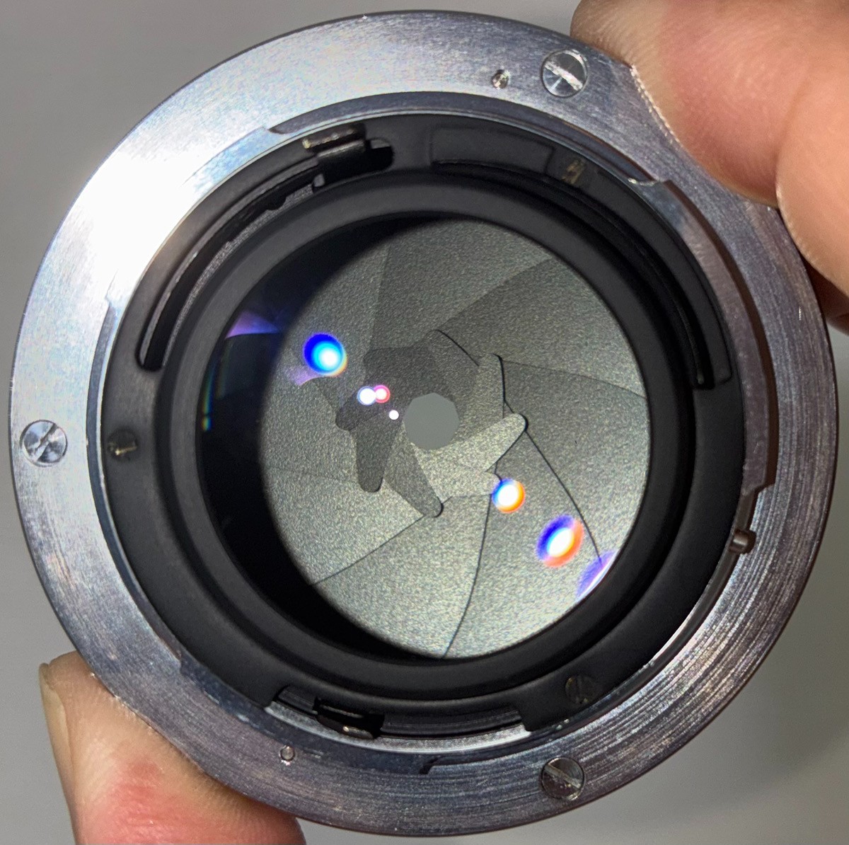 Prism Clear! 【Almost MINT w/ Hood】 Olympus OM-4 SLR Camera 50mm F1.4 From Japan