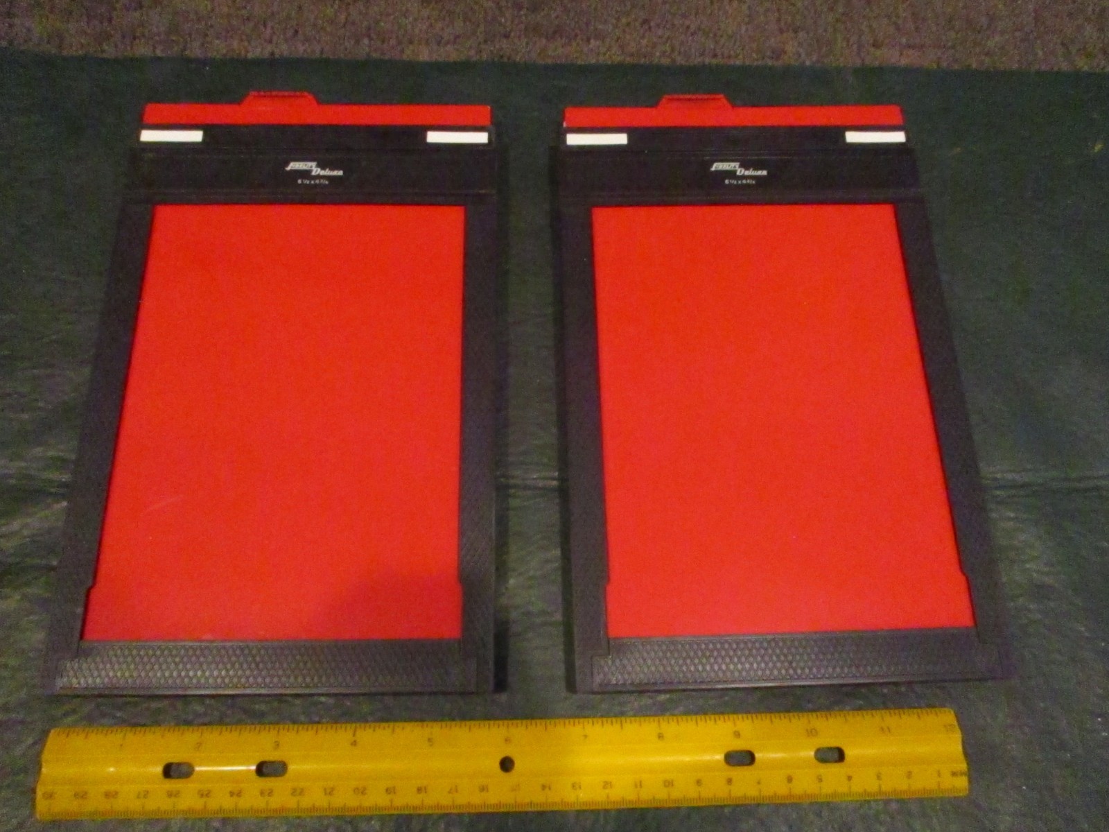 2 Two 5X7 Fidelity Deluxe Cut made in the USA Film Holders