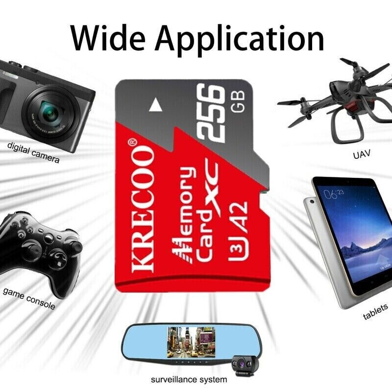 TF Card 64GB 128GB 256GB 1TB Memory Card High Speed Micro SD Class10 SD Card Lot