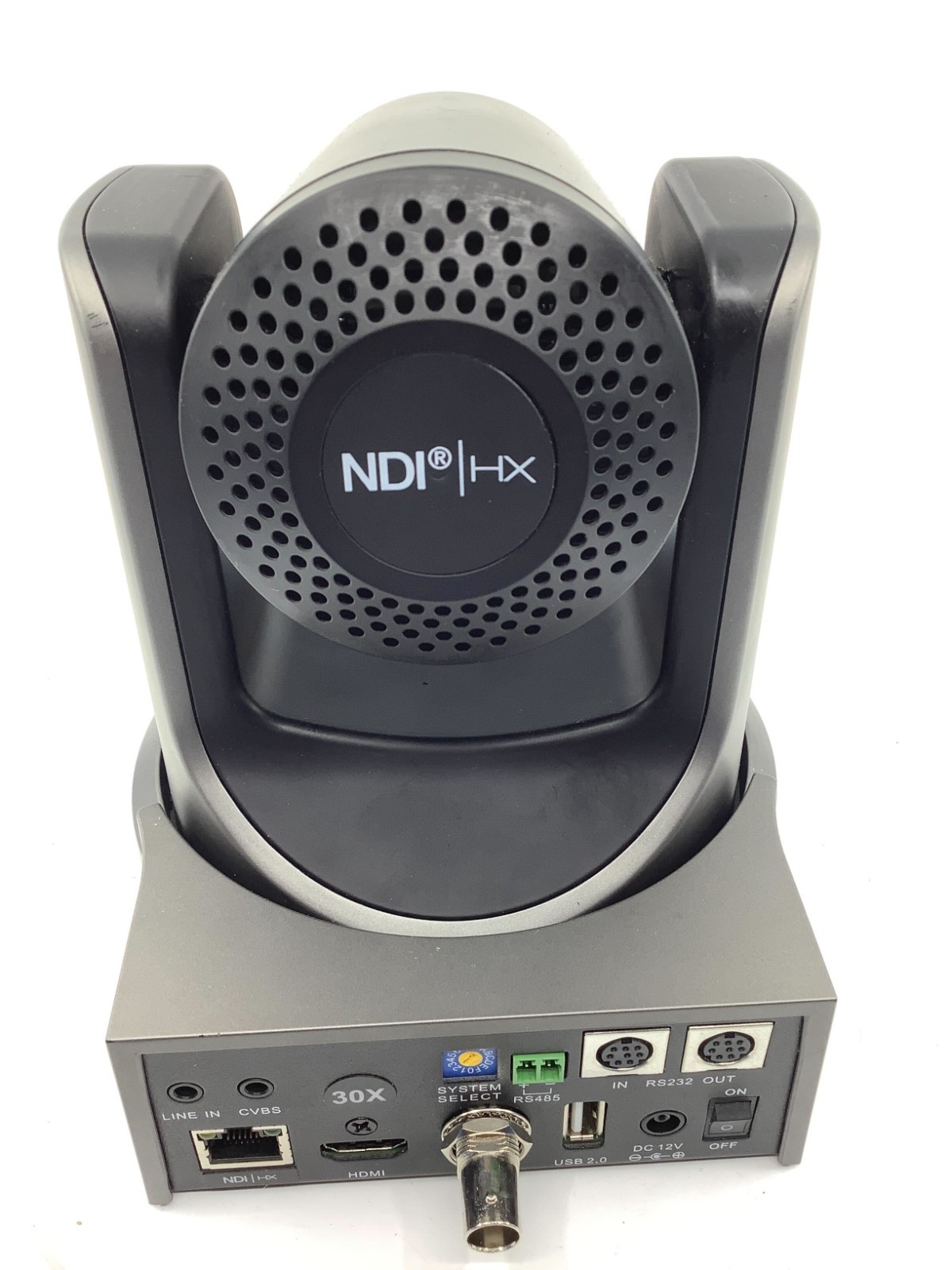 PTZOptics 30X-NDI Live Streaming Broadcast Camera – Very Good Condition – Lens