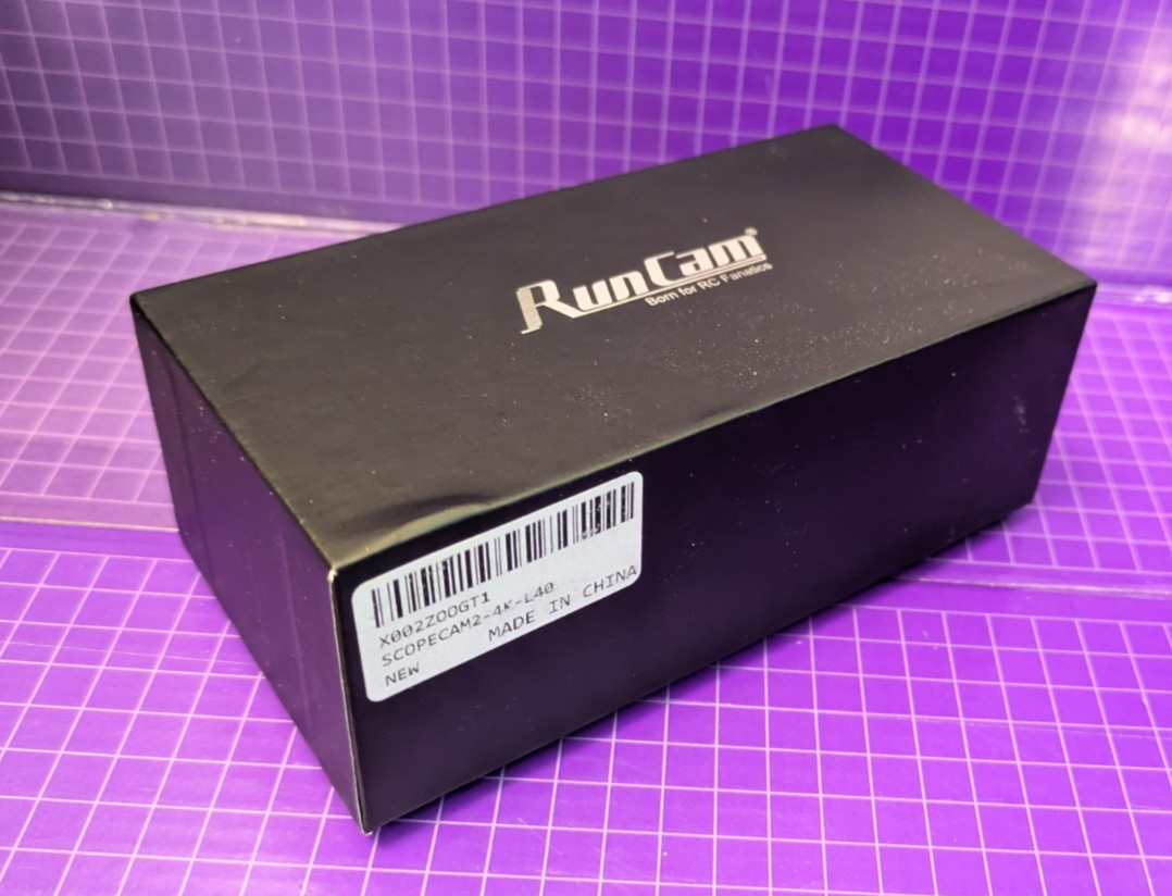 RunCam ScopeCam 2 4k airsoft sniper camera