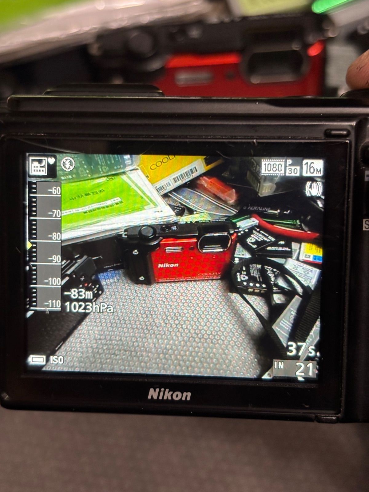 Nikon COOLPIX W300 Orange Digital Camera 16.05MP 5x Zoom Wi-Fi Bluetooth GPS