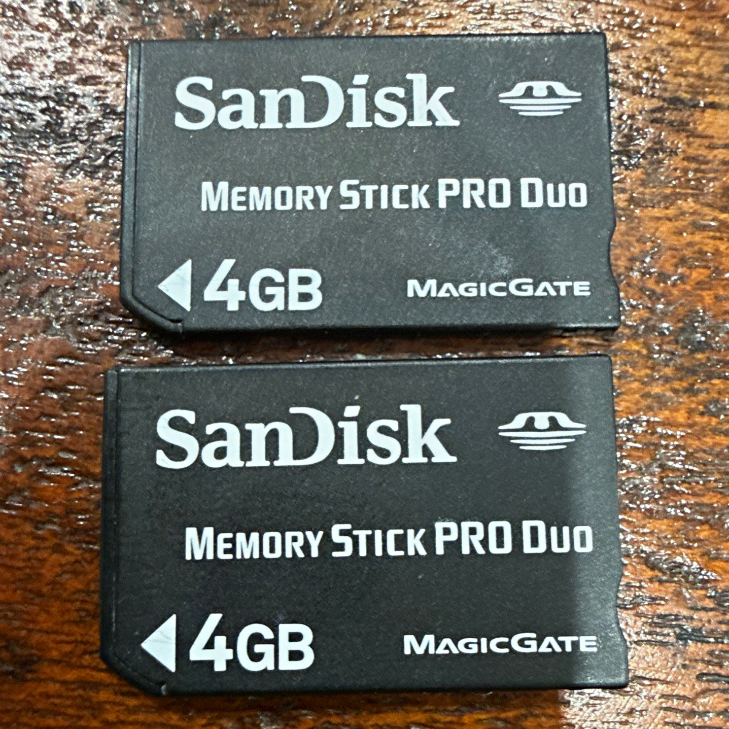 SanDisk 2-Pack 4GB Memory Stick PRO Duo MagicGate Card Class 4