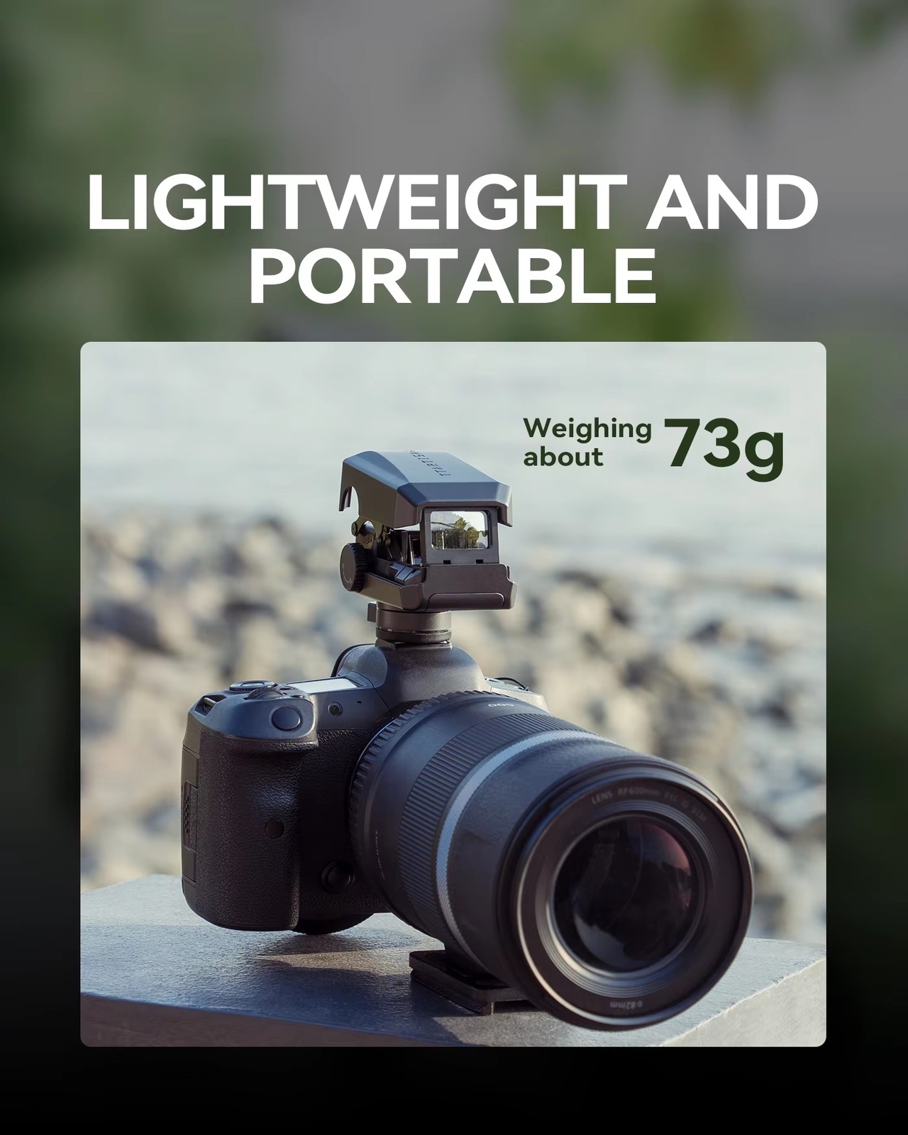 TTArtisan Camera Dot Sight With Cold Shoe Mount for Telephoto Photography Assist