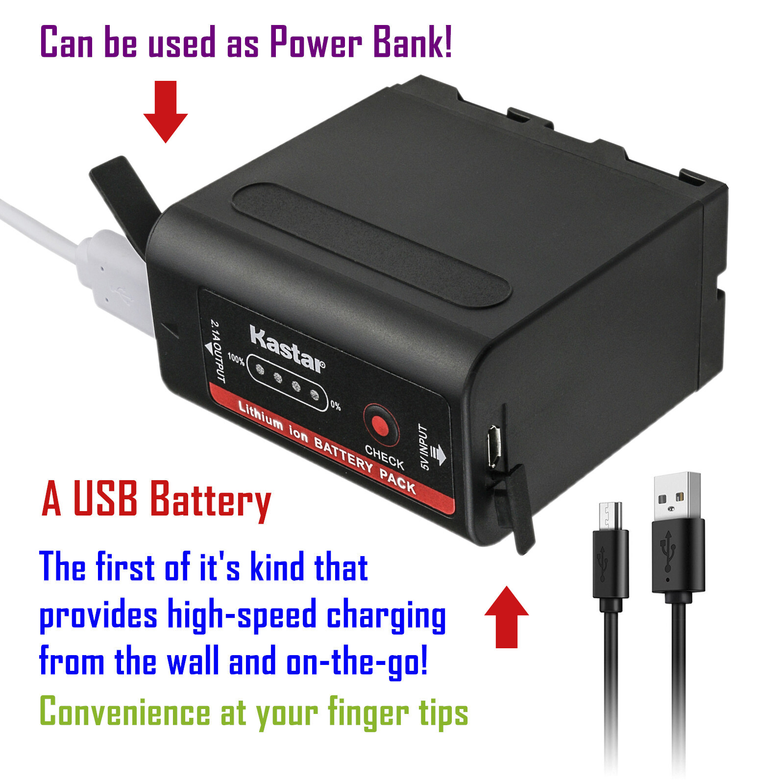 Kastar NP-F980Exp Battery LTD2 Charger for Sony MVC-FD73 MVC-FD75 MVC-FD81