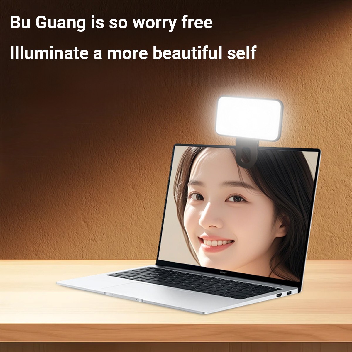 2X Portable Rechargeable Mini LED Fill Selfie Light for Smart Phone Iphone iPad
