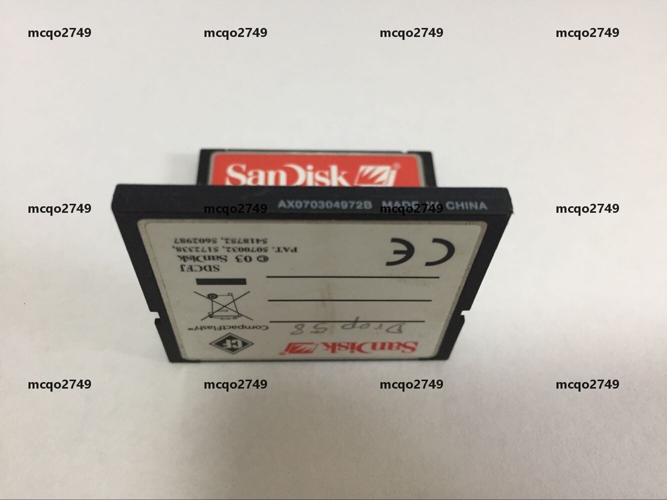 512MB SanDisk CompactFlash CF Memory Card 512MB SDCFJ/SDCFB