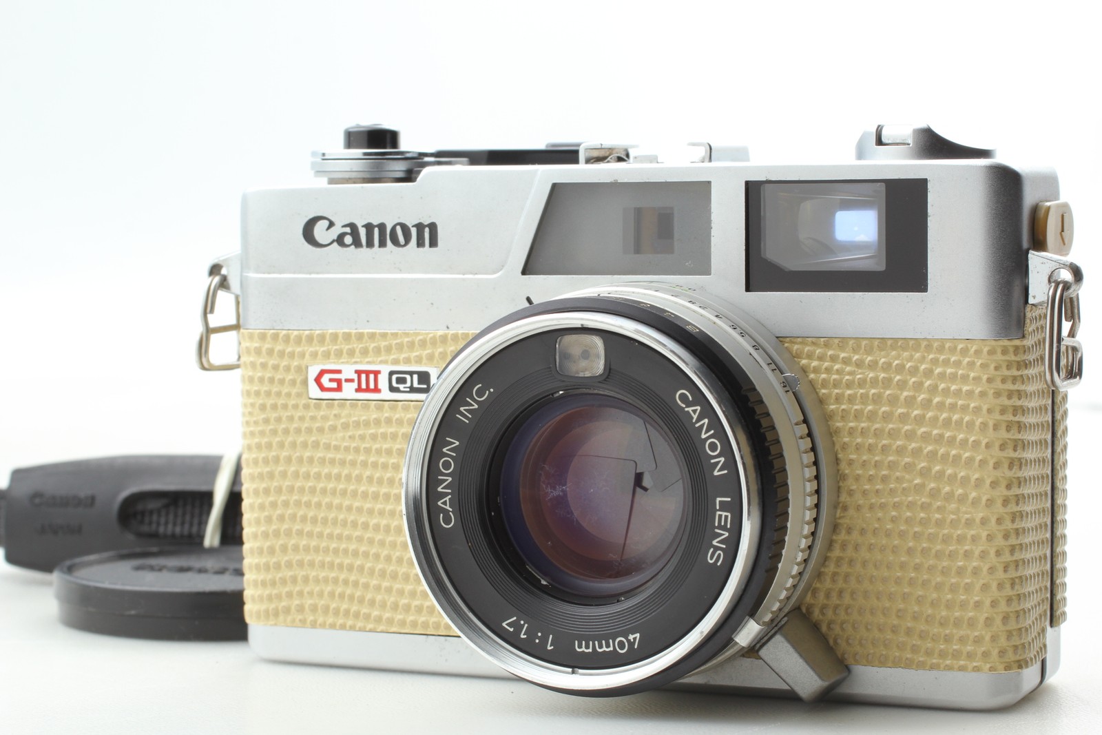 BEIGE [Exc+5] Canon CANONET QL17 GIII G3 Rangefinder Film Camera From JAPAN