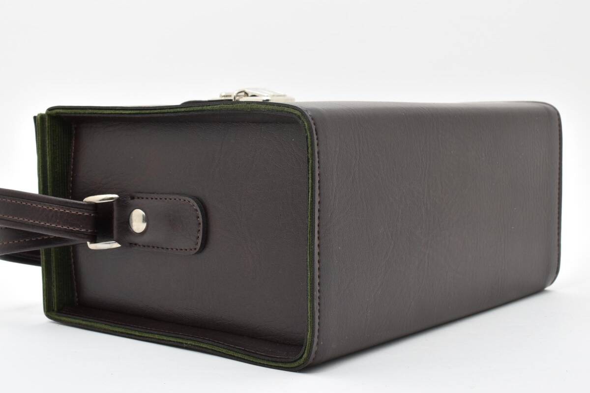[NEW]Canon Vintage Camera Bag Brown Leather Shoulder Bag Original Case Japan