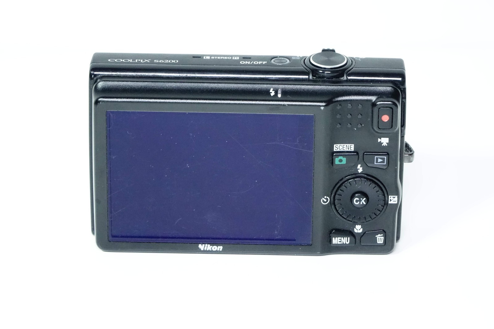 Nikon Coolpix S6200 Black Compact 16MP Zoom 10X – 12 MONTH WARRANTY