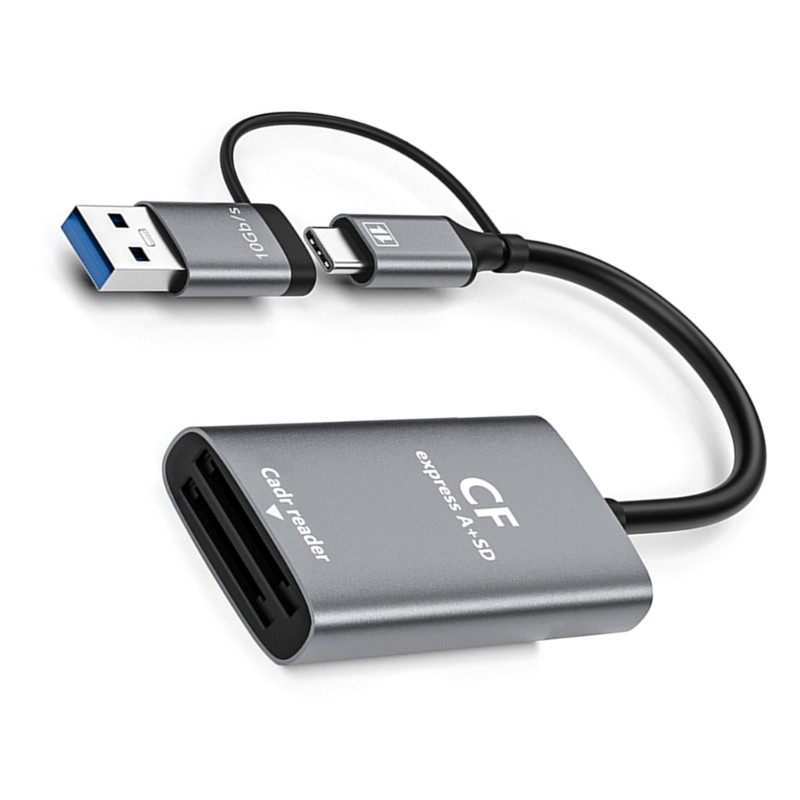 Portable CFE Card Reader For Type A CFA Cards Features Fast Speed Type C