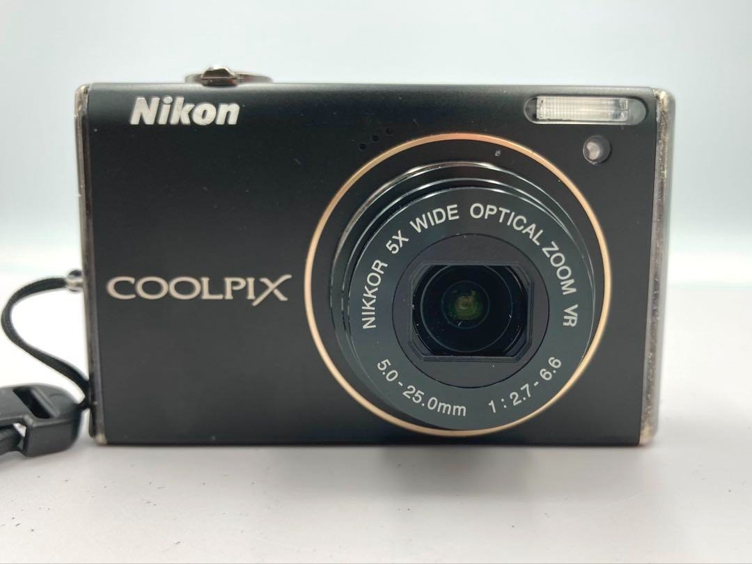 Nikon COOLPIX S640 Black Digital Camera 12.2MP 2.7in TFT Compact Exc+++++