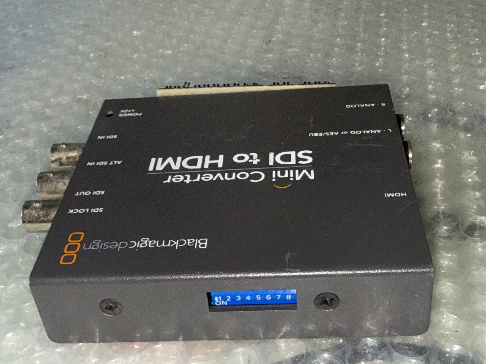 Blackmagic Design Mini Converter SDI to HDMI Only No Power Supply.