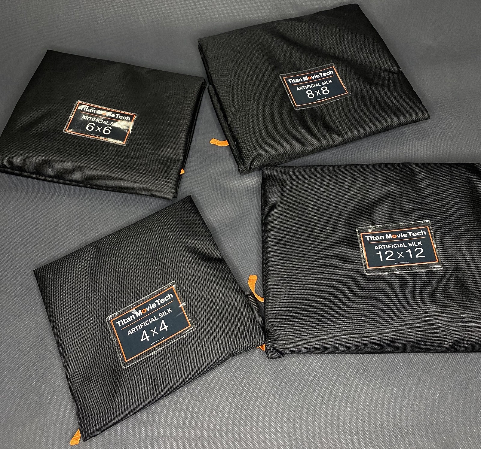 8×8 2.4×2.4m White Artificial Silk Cloth with Carrying bag for U.S. buyers