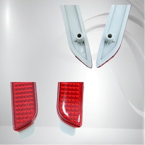 Rear Bumper Reflector Light Set Left & Right Compatible with Toyota RAV4 2019