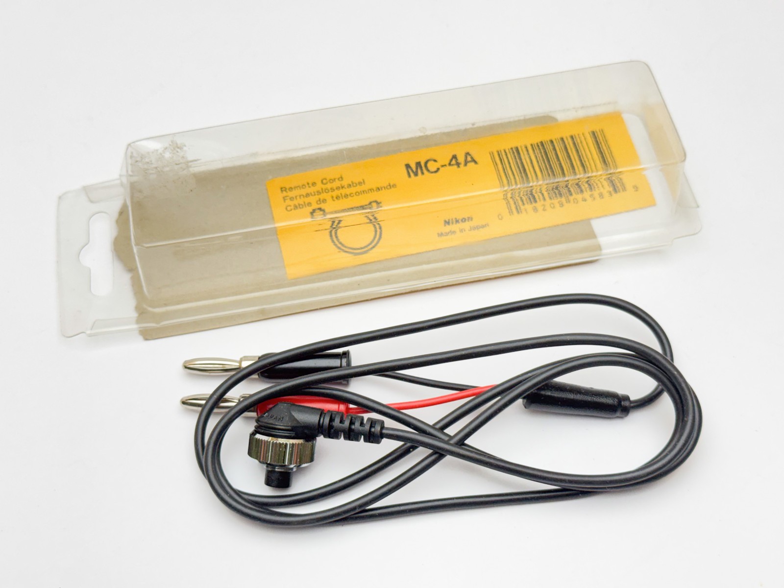 Nikon MC-4A Remote Cord for MB-21 MB-22 MB-23 MD-12 Motor Drive