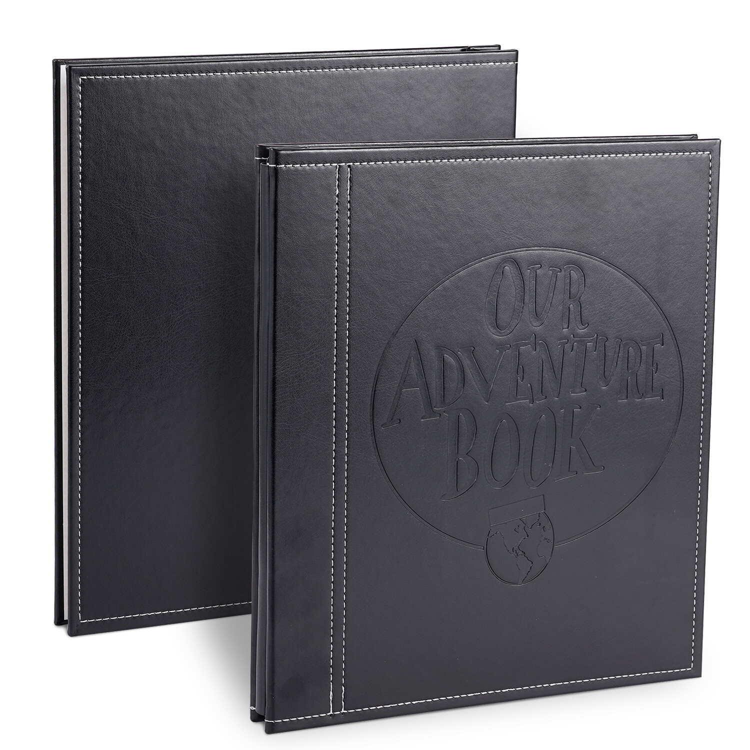 Large Self Adhesive Photo Album Leather Our Adventure Book Scrapbook Gift 40Page