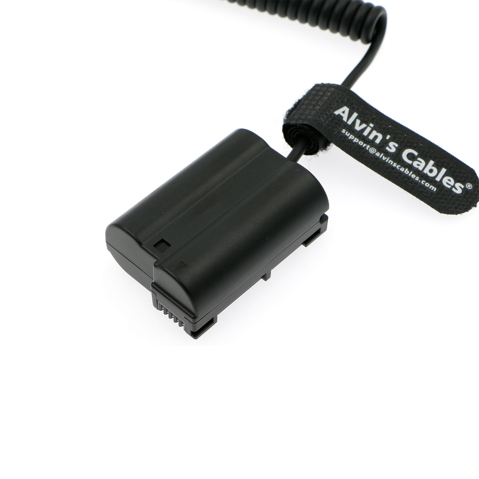 USB C Type C PD to EN EL15 Dummy Battery Coiled Power Cable for Nikon Z5 Z6 Z7