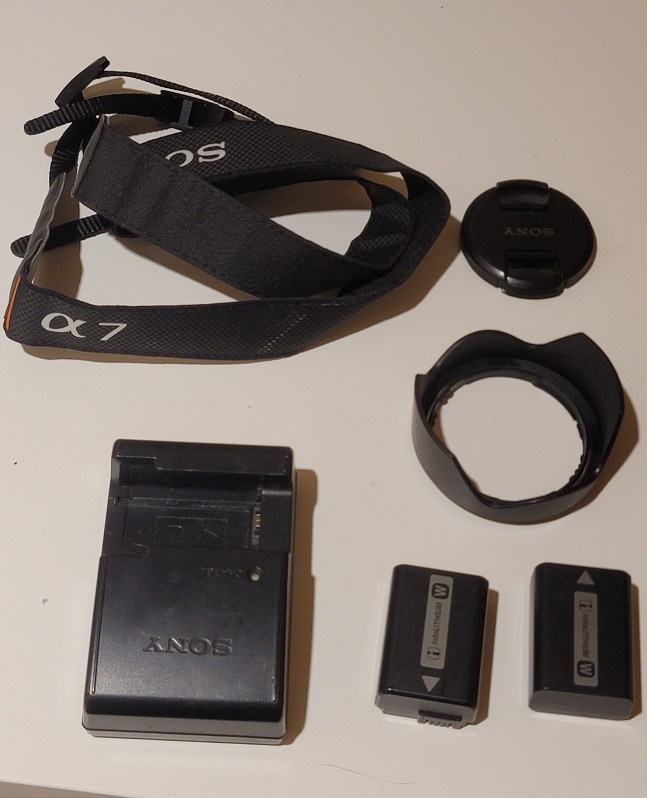 Sony A7 Mirrorless Camera with 28–70mm f/3.5–5.6 Lens, Charger And 2 Batteries