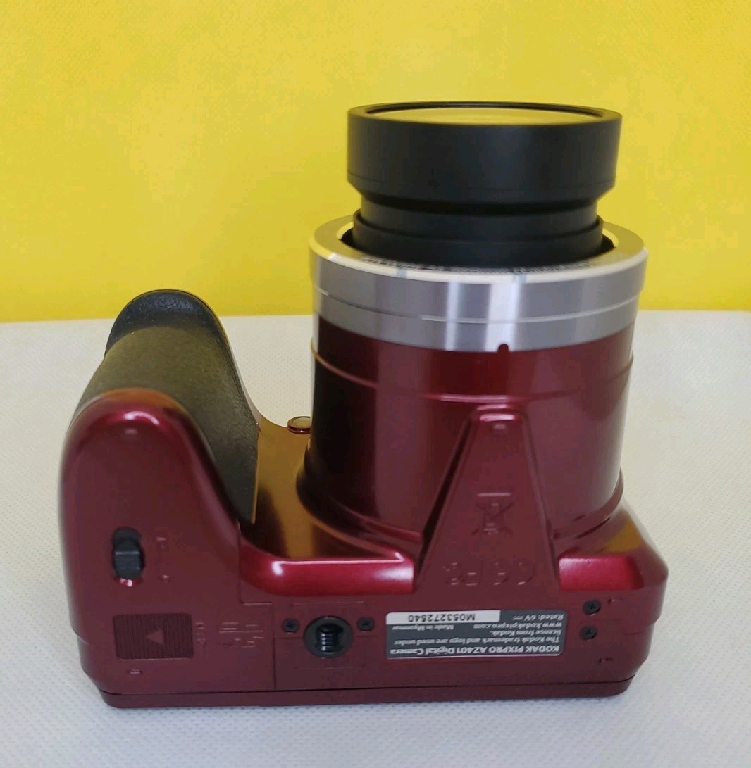 KODAK PIXPRO AZ401 Digital Camera 16MP 40X Zoom HD 720p – Red -Open Box