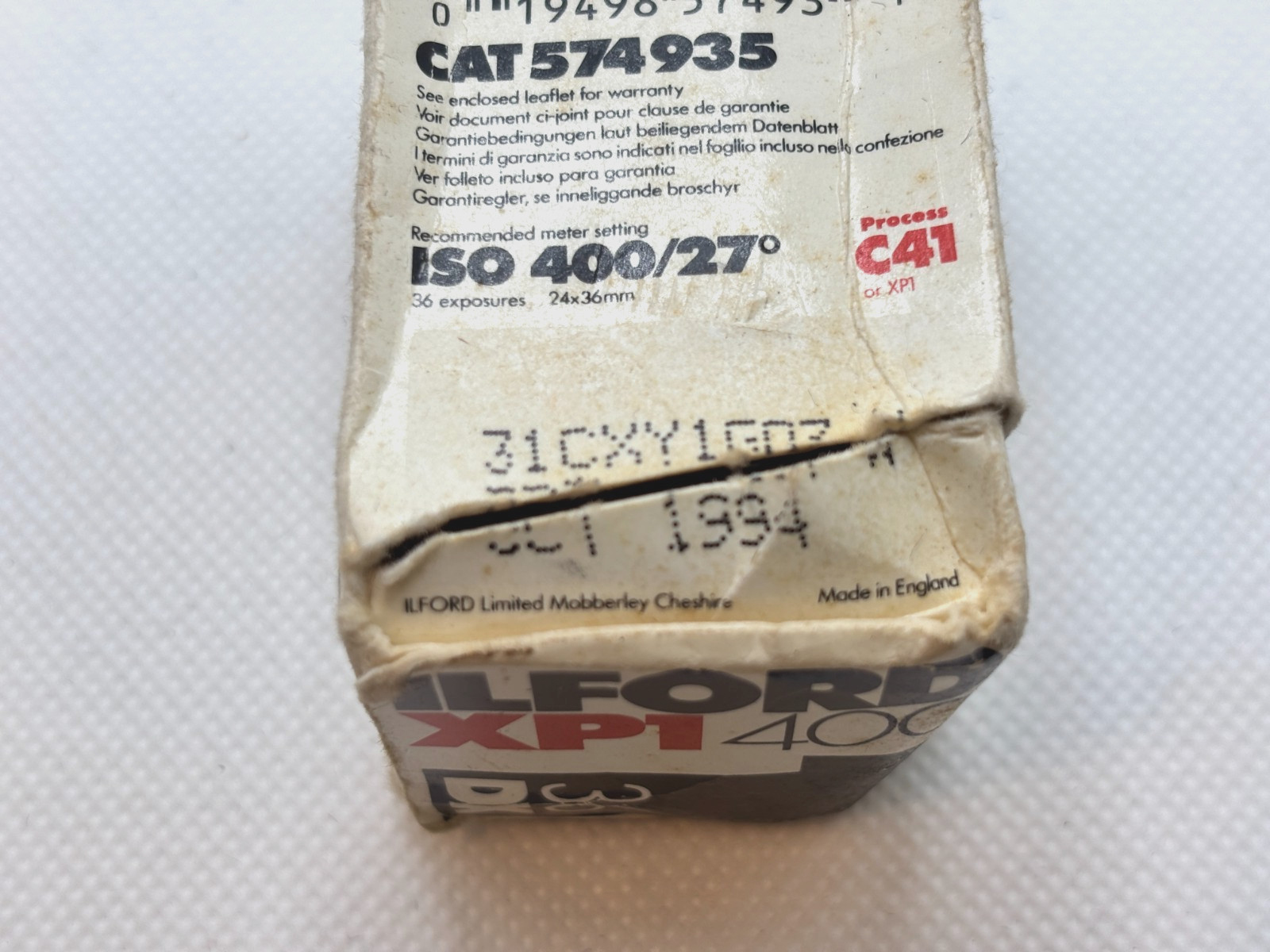 Lot of 4 Rolls 35mm Film – Mixed Speeds (100-400 ISO) – Expired 1974/2013 Rare!