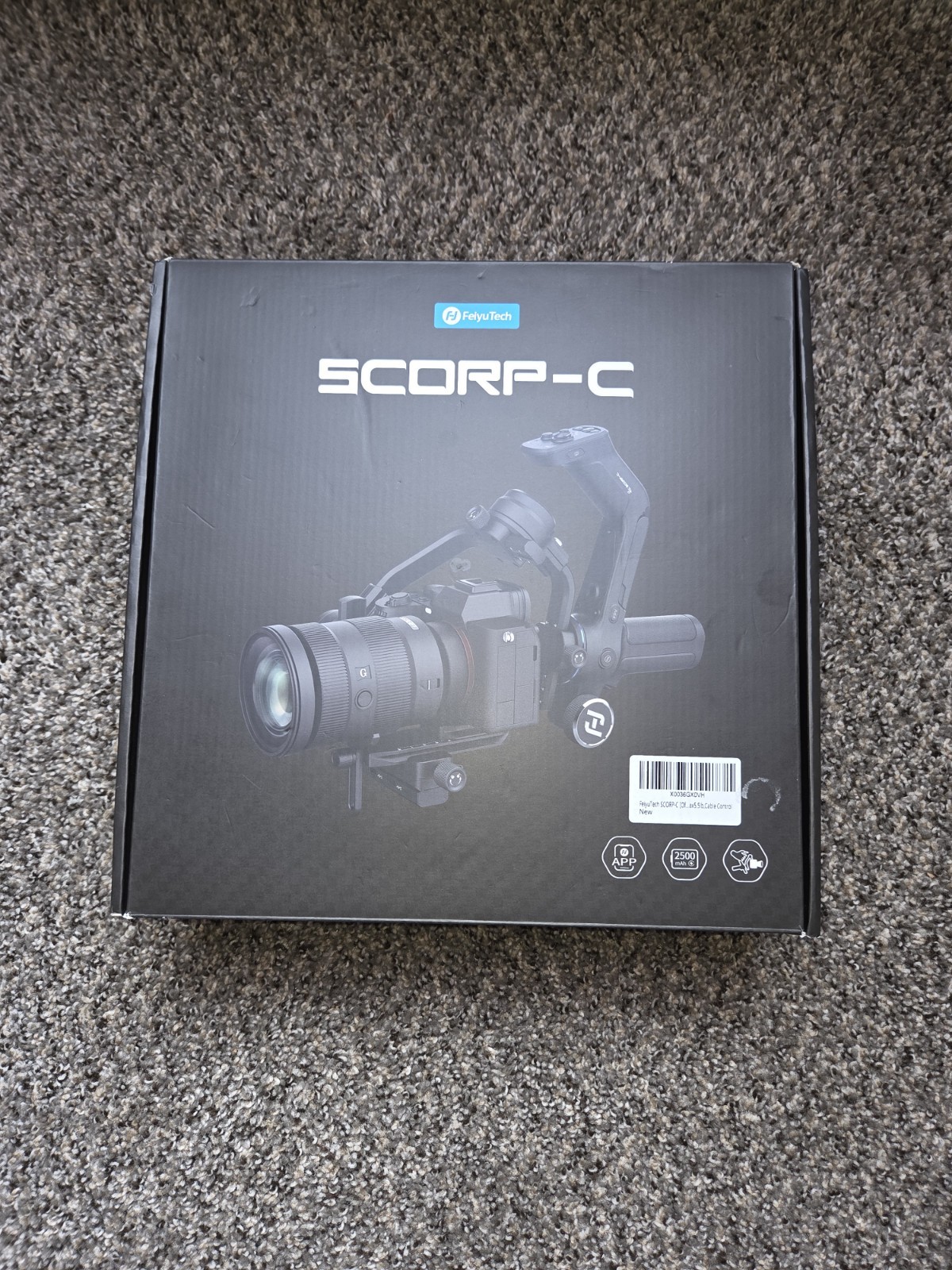 FEIYU TECH SCORP C 3-AXIS HANDHELD GIMBAL STALILIZER FOR DSLR MIRRORLESS CAMERA