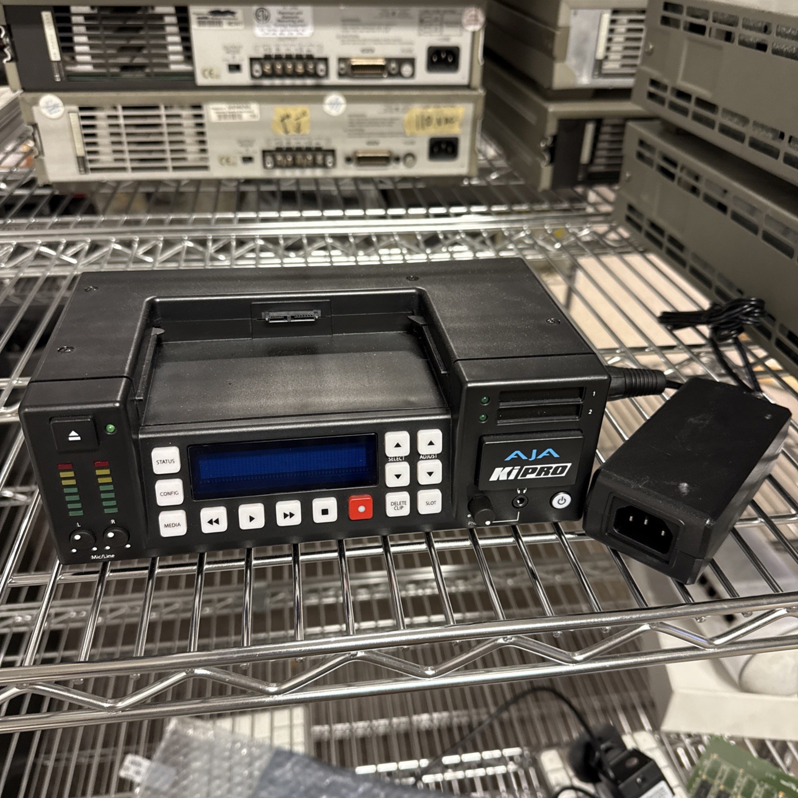 AJA Ki Pro HD/SD Video Recorder and Player With AC Power Adapter