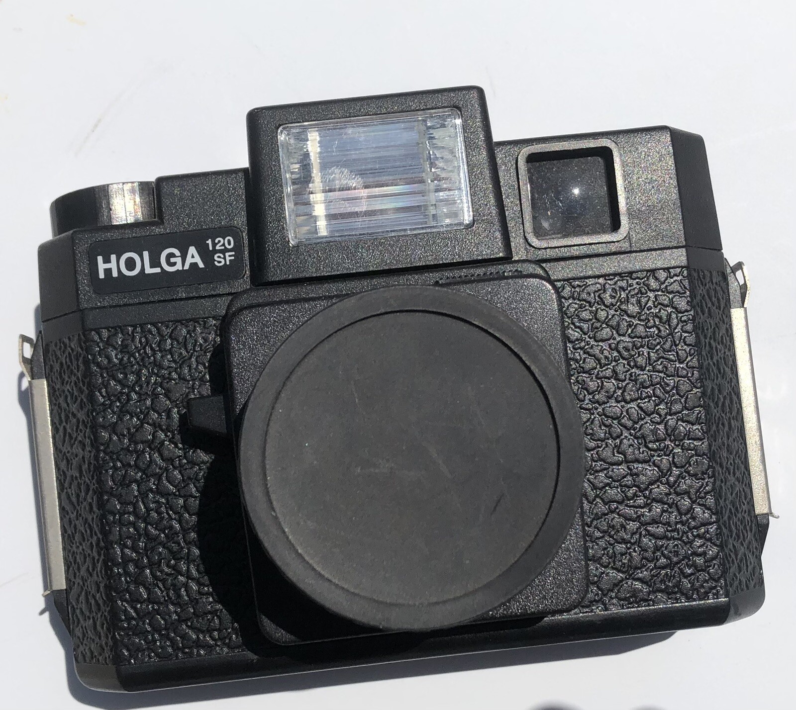 HOLGA 120 SF – = Medium format SLR Film Camera with lens & flash –