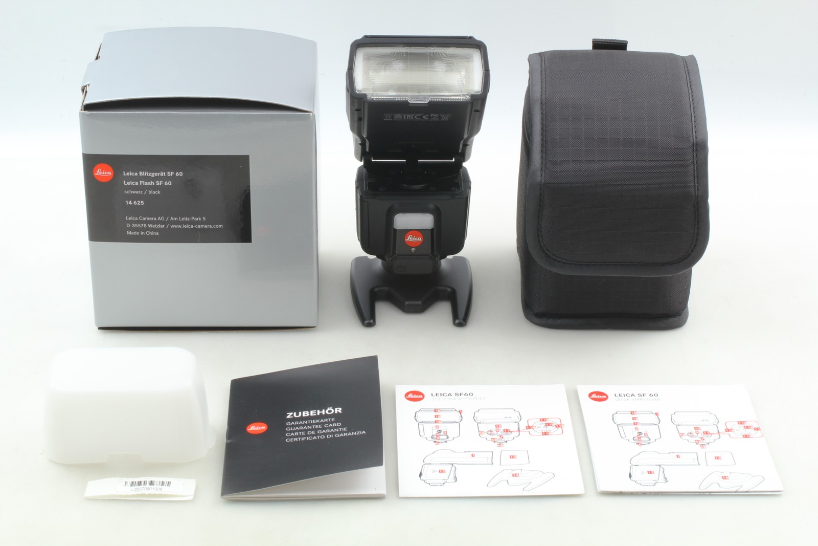Tested 【Unused in BOX】 Leica Camera Flash SF 60 SF60 Shoe Mount 14625 from JAPAN
