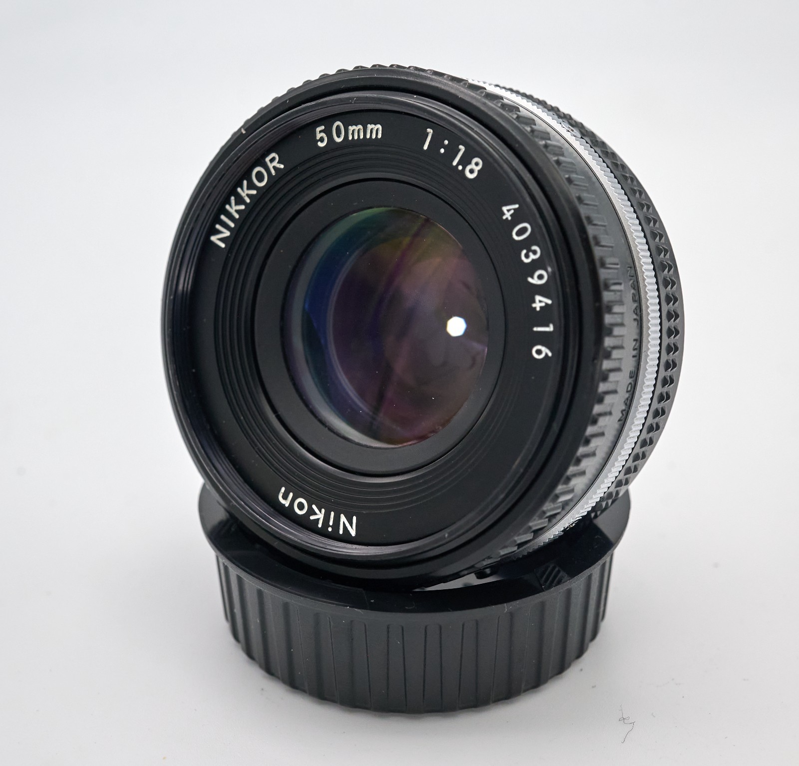 Nikon Nikkor AI-S 50mm f1.8 Pancake Standard Normal Lens, TESTED[Excellent] READ