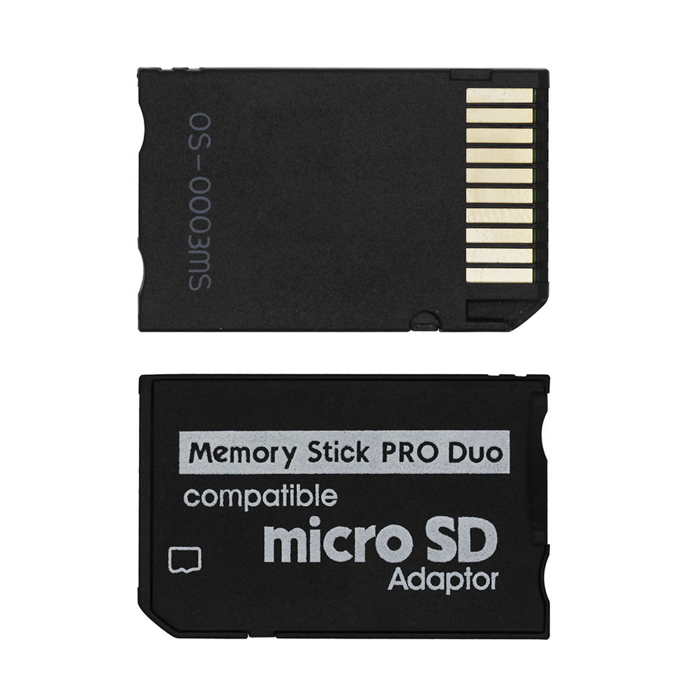 5X 10X Micro SD SDHC TF Memory Stick MS Pro Duo Adapter Card Reader For Sony PSP