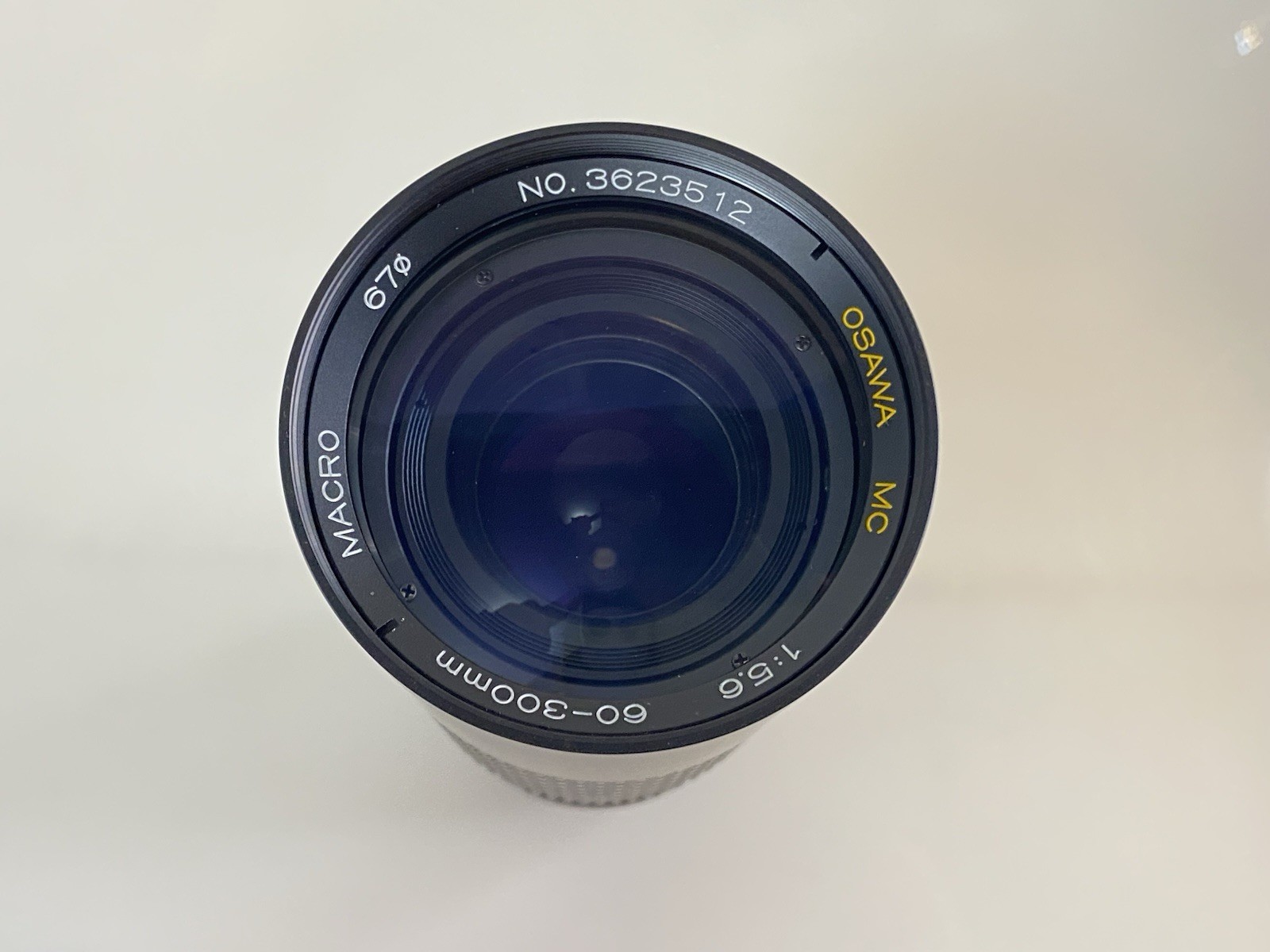 Osawa Mark II 60-300mm F5.6 Macro Bayonet Mount W/Caps Vintage Mint++