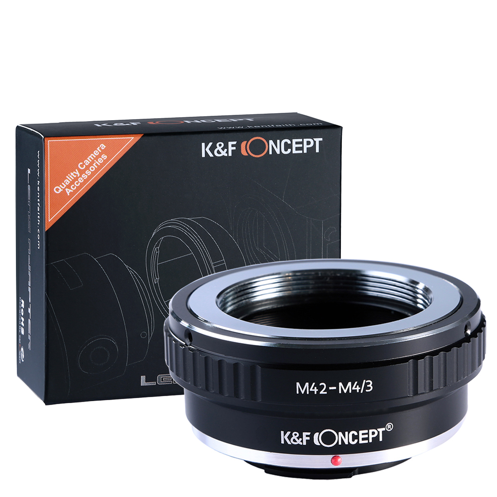 K&F Concept adapter for M42 mount lens to Micro 4/3 M4/3 Mount Adapter G3 GH2