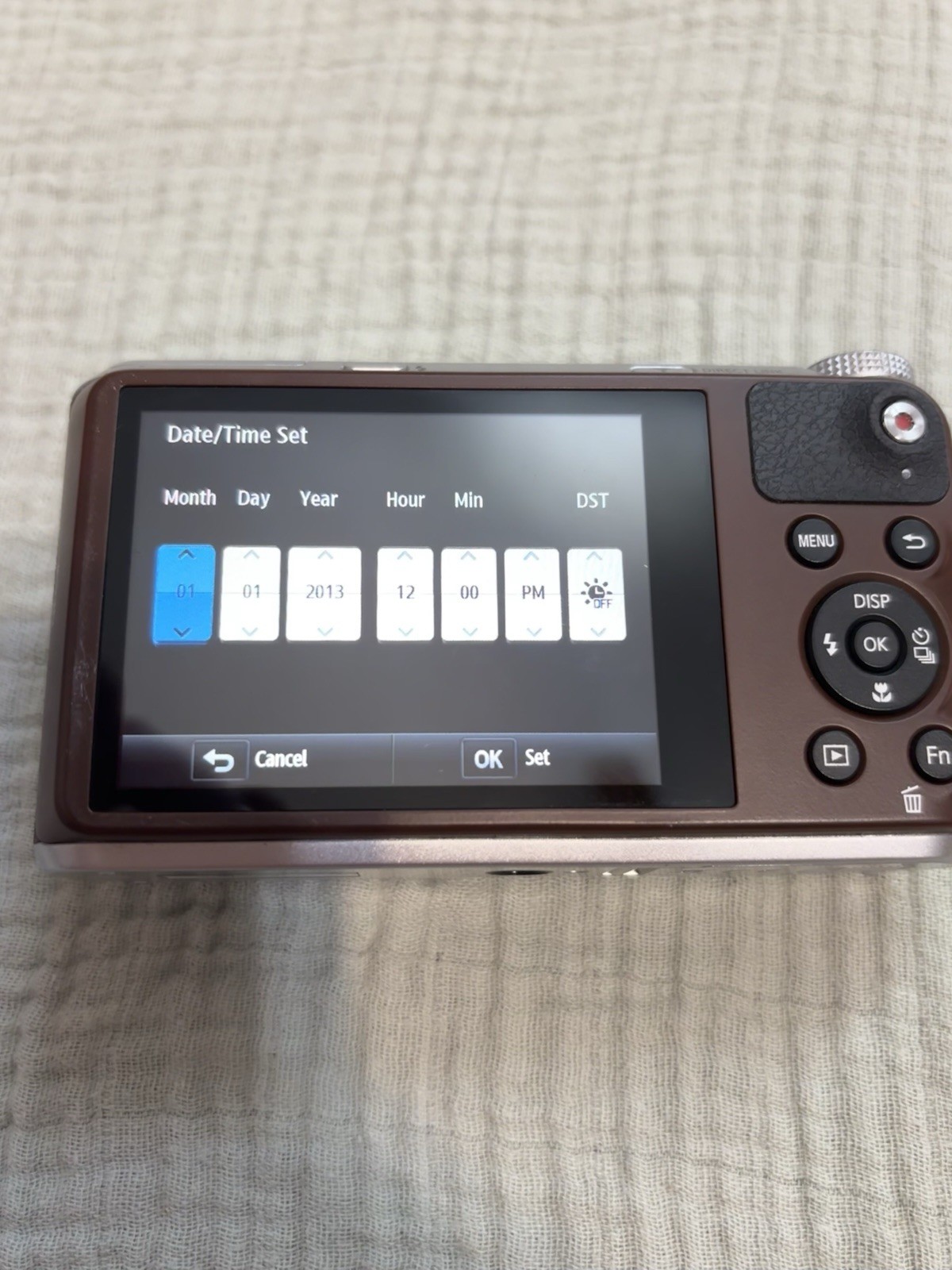 Samsung WB350F 16MP Digital Camera 21x Optical Zoom WiFi NFC Brown – Excellent!