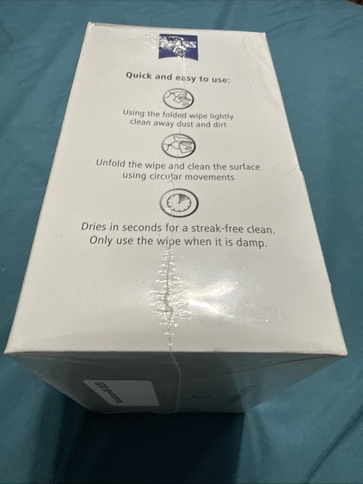 ZEISS Pre-Moistened Lens Cleaning Wipes, 200 Count