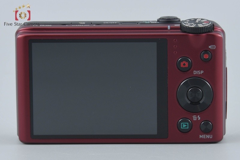 Casio HIGH SPEED EXILIM EX-ZR300 Red 16.1 MP Digital Camera