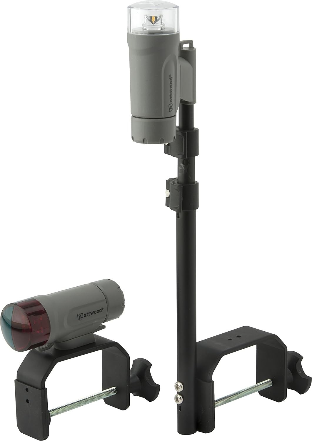 Compact LED Boat Light Kit – Marine Gray
