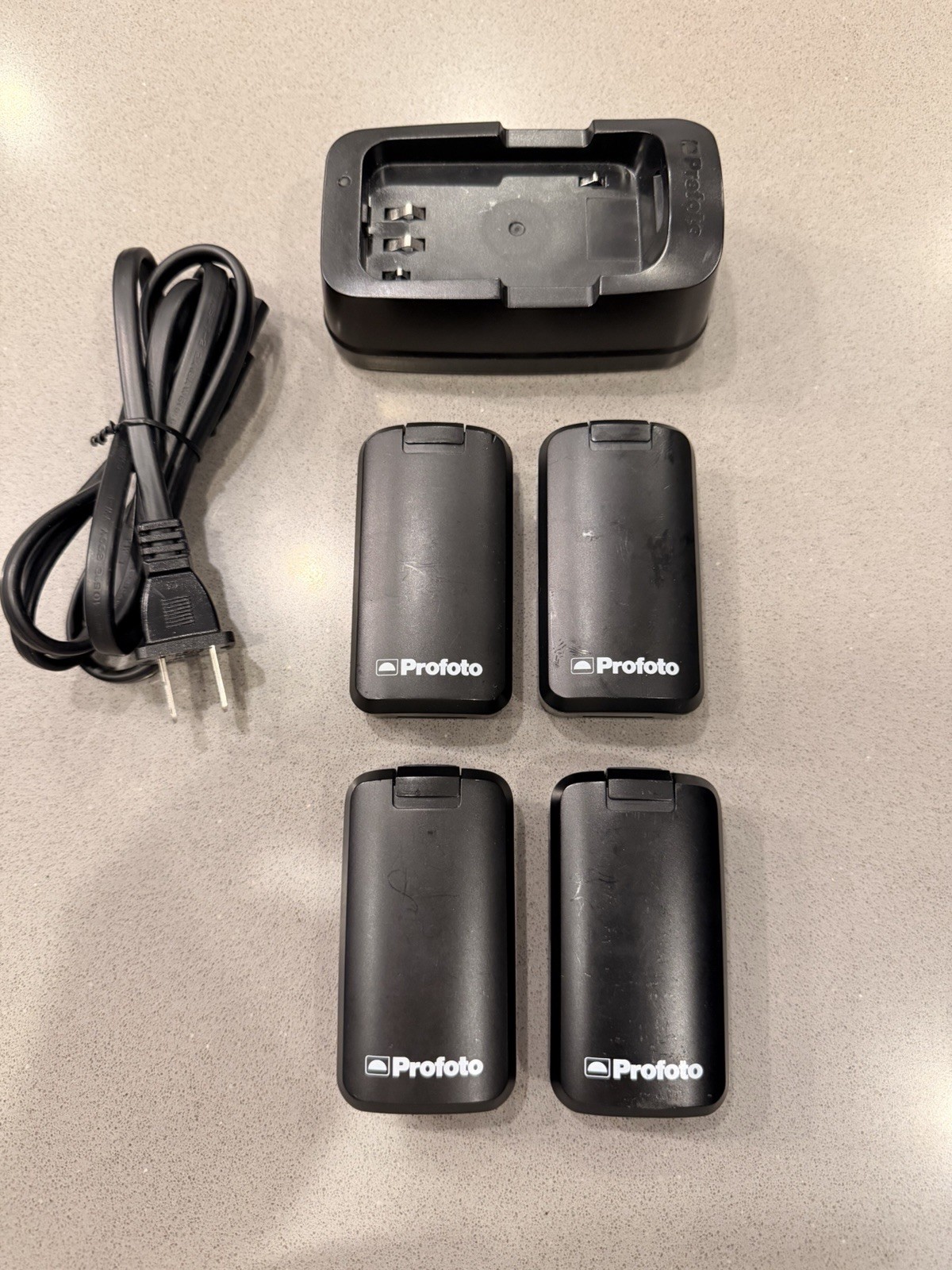 4 Profoto Li-Ion Battery for A1, A1X, And A10 (100498) + Charger