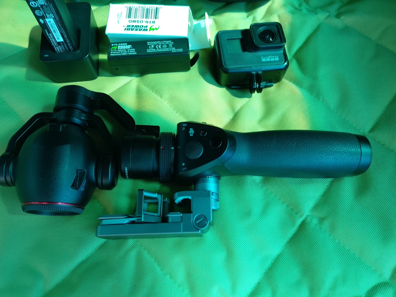 DJI Osmo Handheld Gimbal Stabilizer with Case for GoPro HERO7 Black