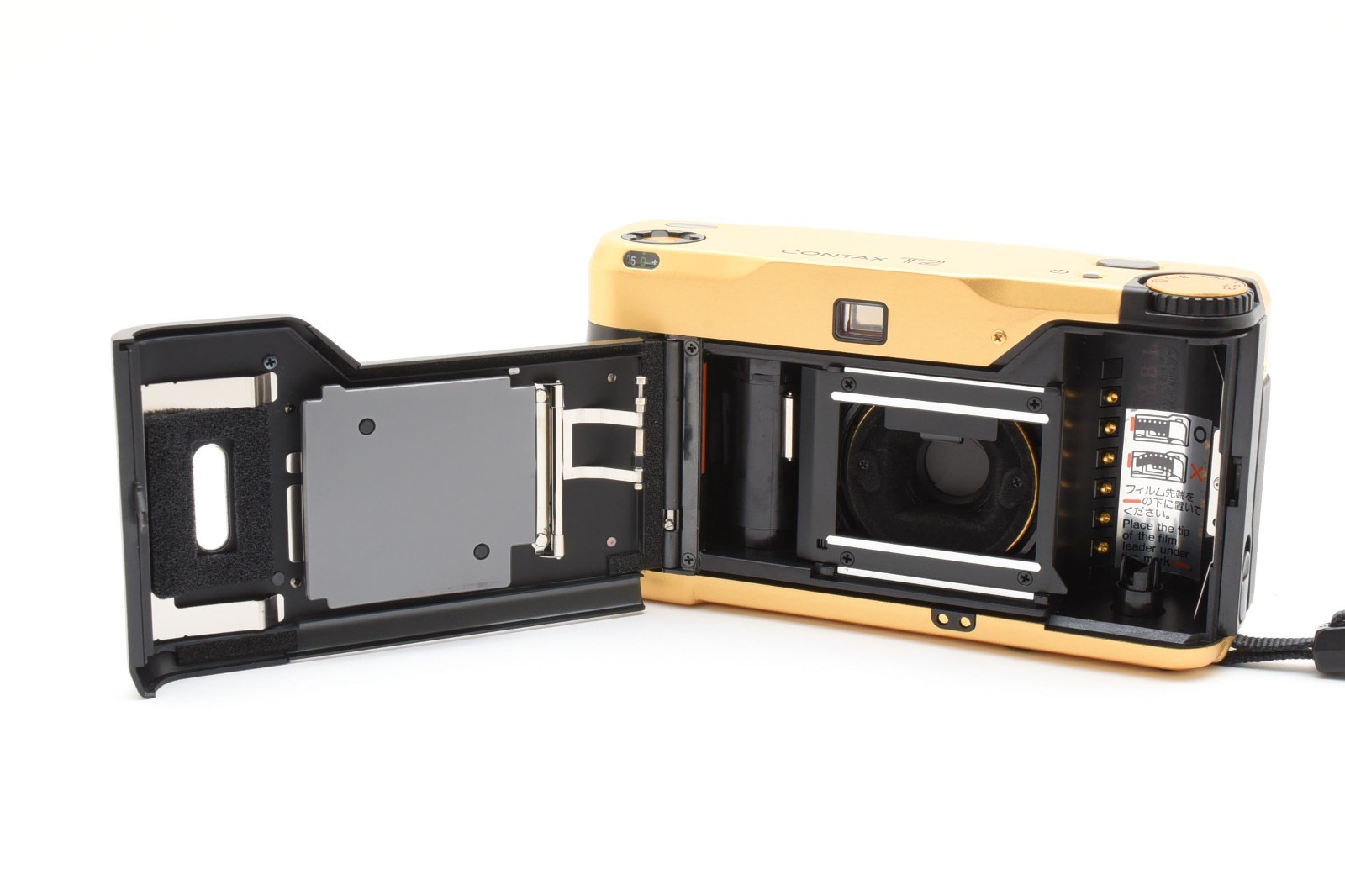 ▶️[MINT] CONTAX T2 60 Years Limited Gold Point Shoot Film Camera Data Back JAPAN