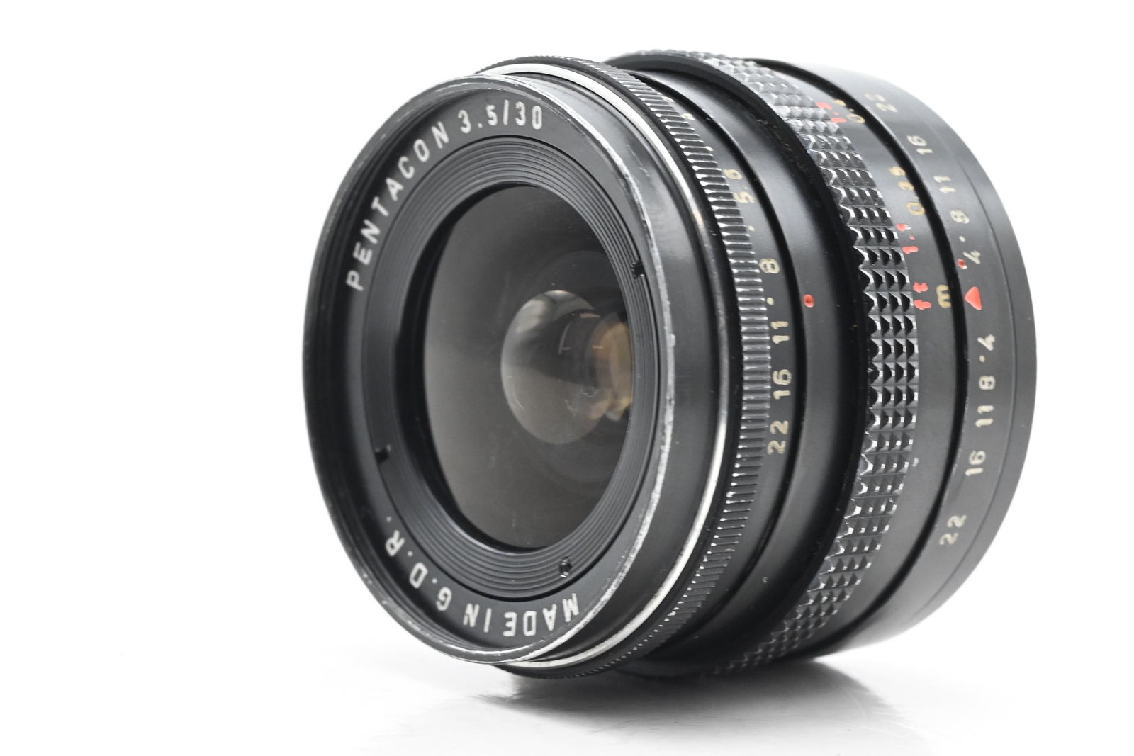 Pentacon 30mm f3.5 Made in G.D.R. M42 Lens #864