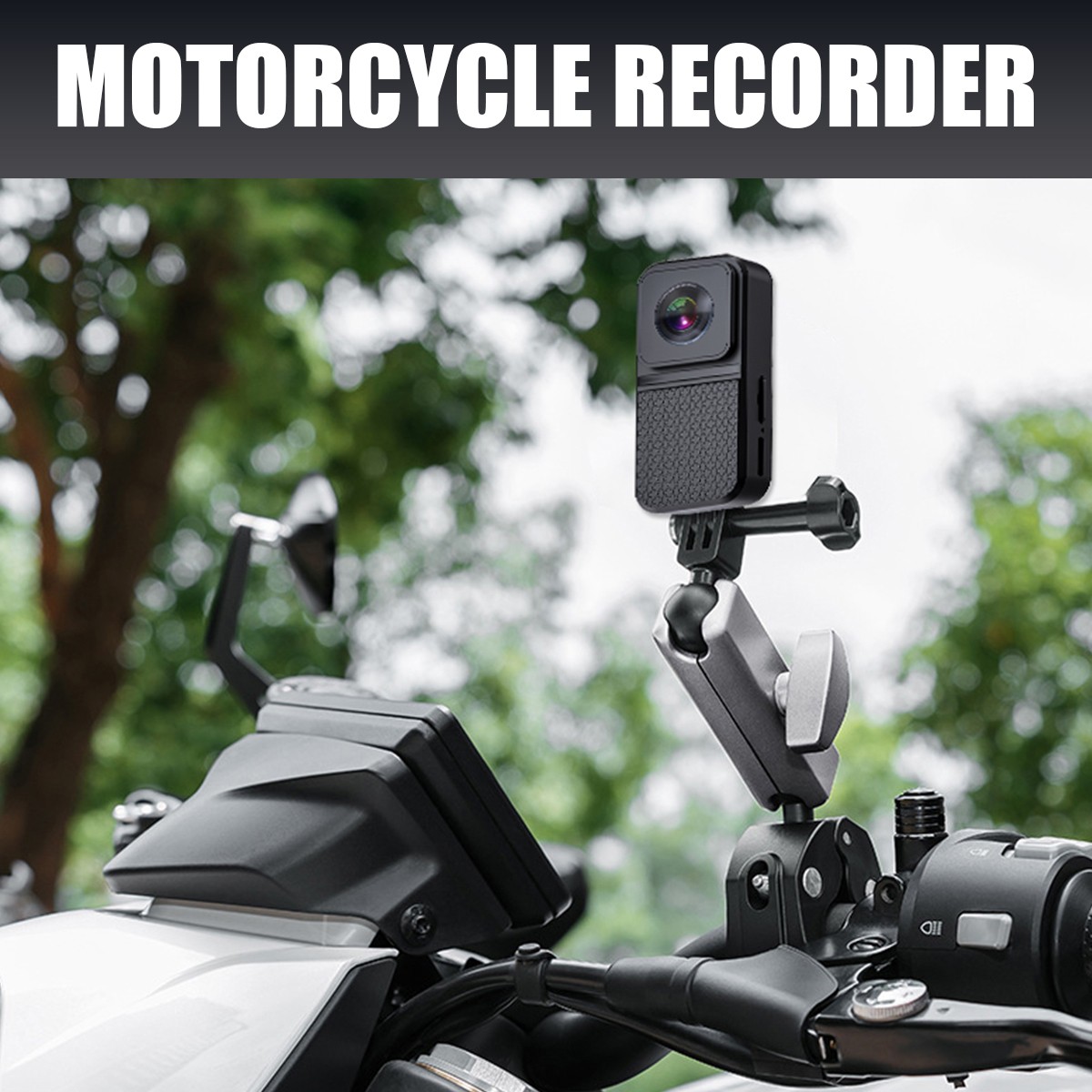 Body Worn Recorder Type-C Charging OTG Supported Loop Recording Sports Camera