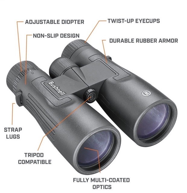 Bushnell Legend 12x50mm Roof Prism Binocular – BB1250W – NEW in Box – SEALED