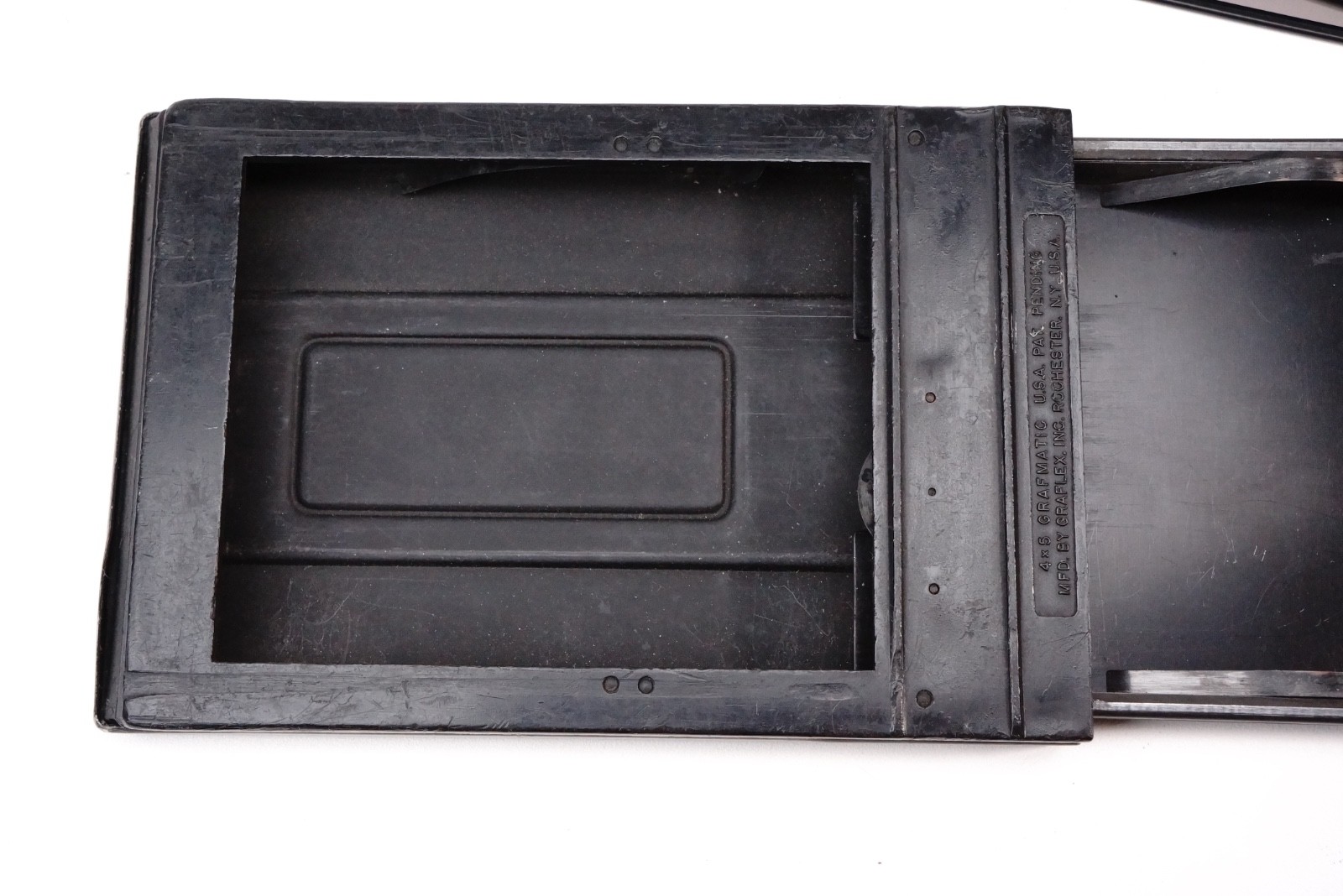 Graflex Grafmatic 4×5 Film Holder Graphic with 6 Septums