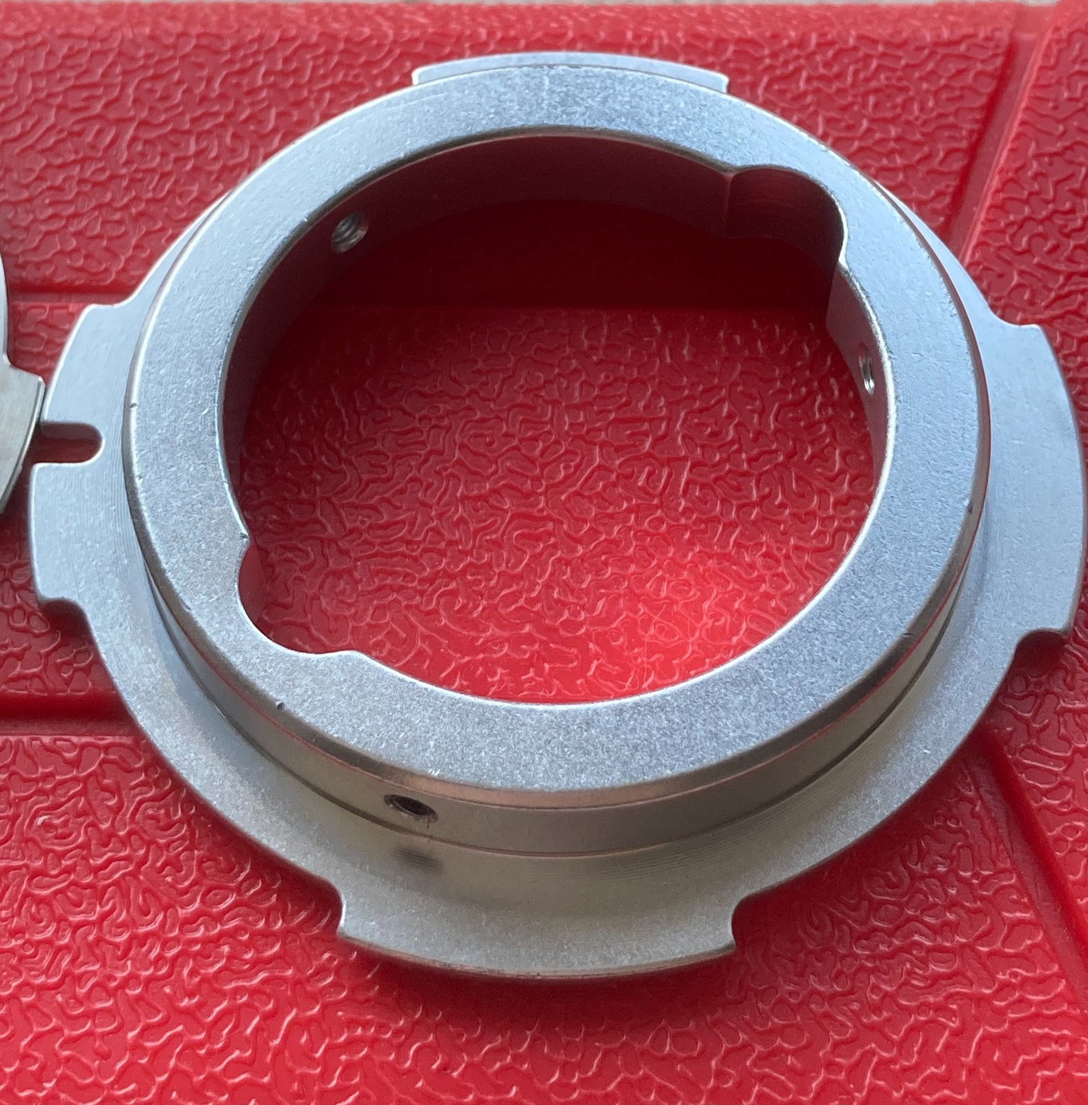 Arri B Bayonet Zeiss Speed to PL Mount Adapter Arriflex Stainless Steel